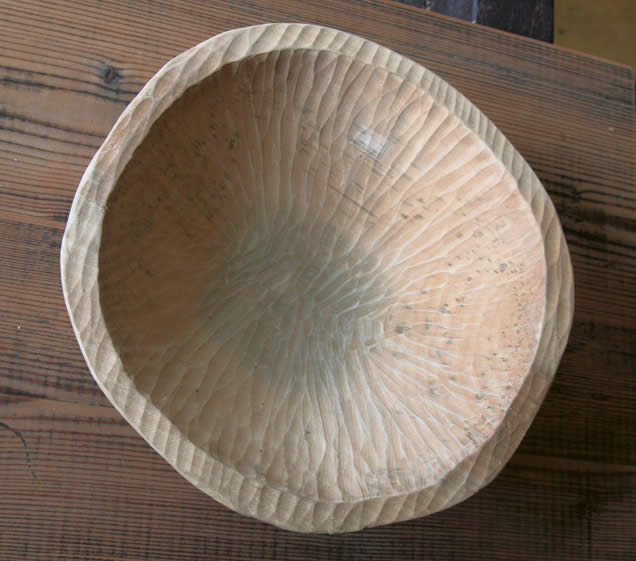 dřevěná miska